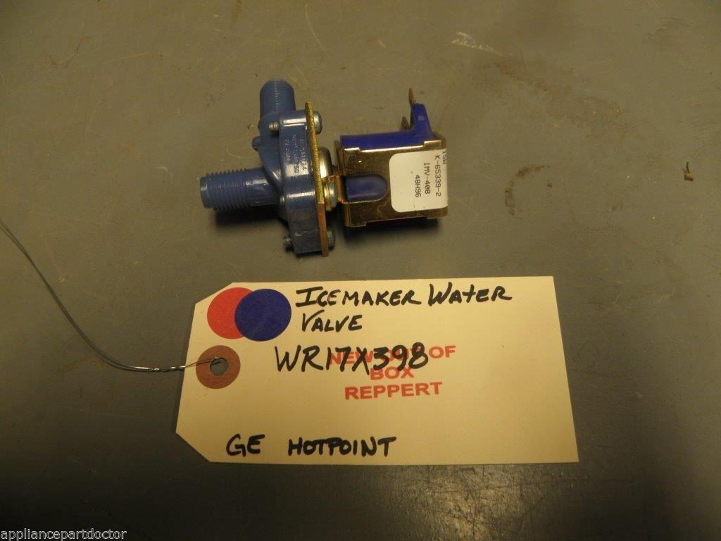 GE Hotpoint Refrigerator WR17X398 Icemaker Water Valve NEW W/O BOX GE Hotpoint Refrigerator WR17X398 Icemaker Water Valve NEW W/O BOX